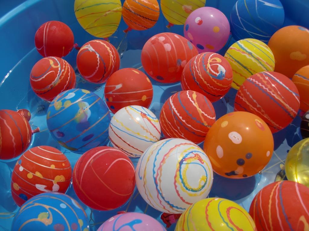 45 縁日 水ヨーヨーつり 01 伊勢崎住宅公園 群馬県内最新の総合住宅展示場